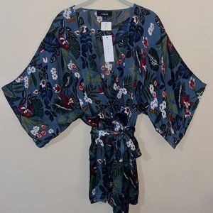 Aakaa Floral Flowy Romper - Size M